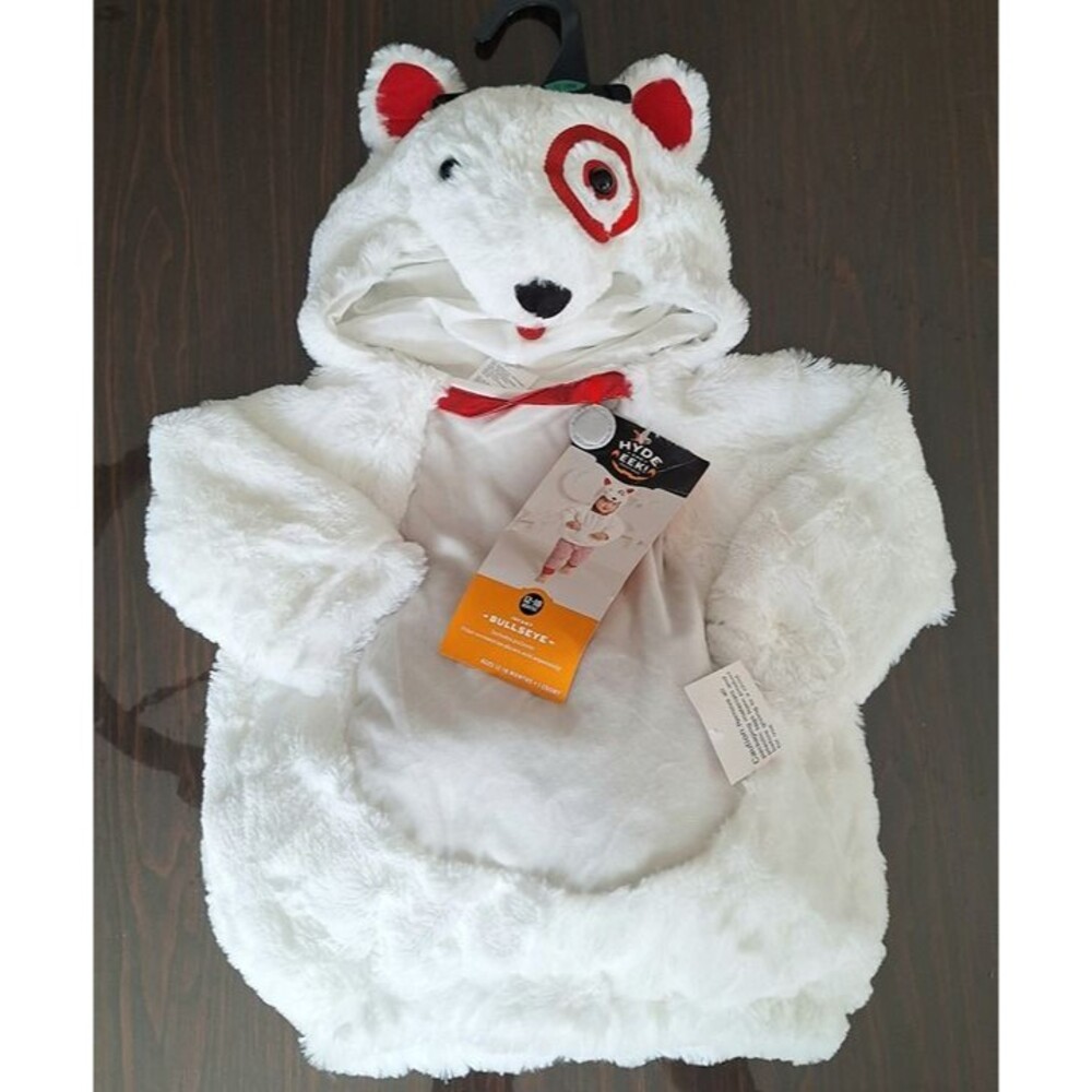 NWT Hyde & EEK! Target Bullseye Dog Baby Infant Halloween Costume 12-18M